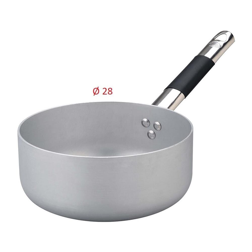 Casseruola 1 Manico ad Induzione Diametro 28 cm - Linea Alluminio Induzione 8 mm - Foto 4