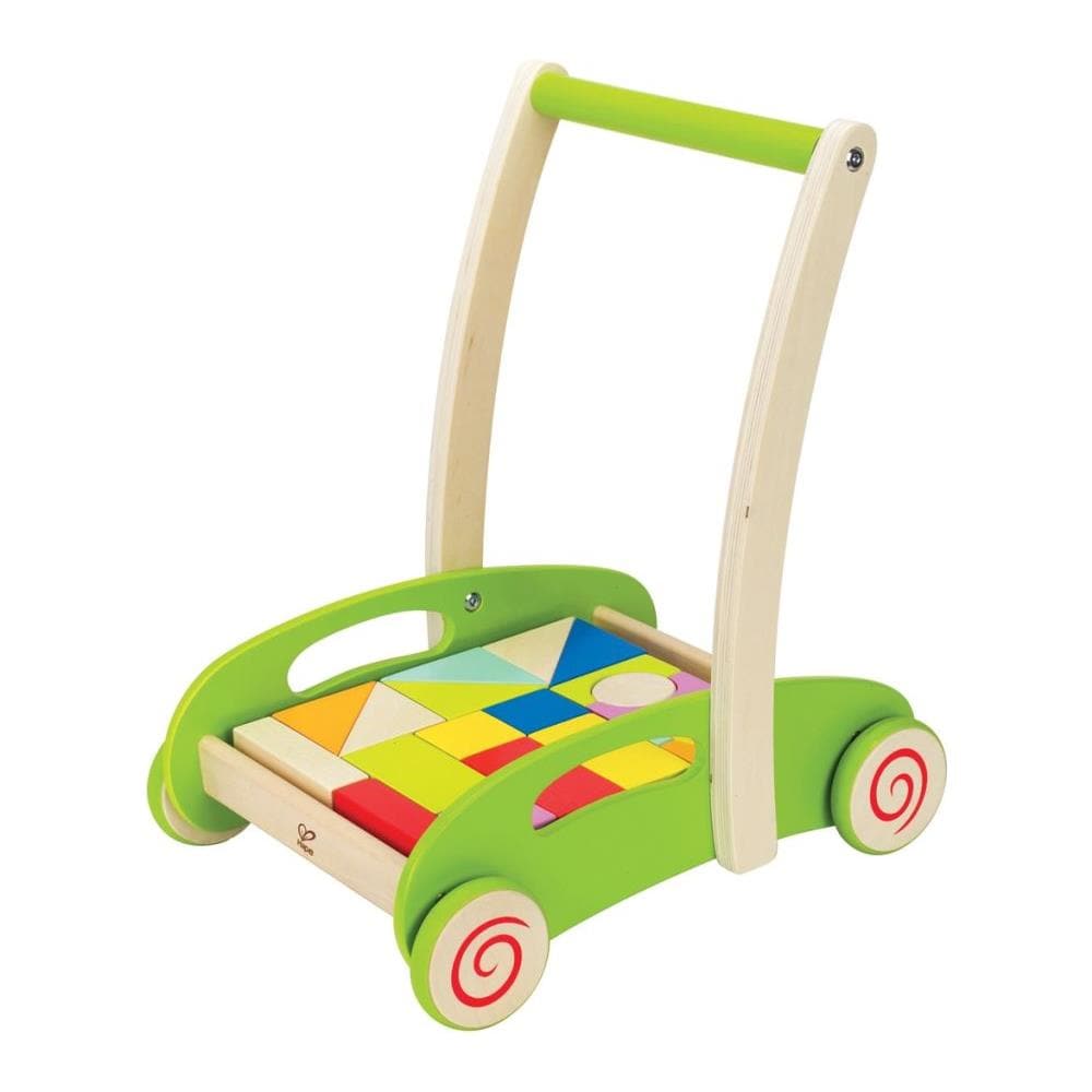 Block & Roll E0371 Giocattolo A Spinta Cavalcabile Con Cubi - Foto 1