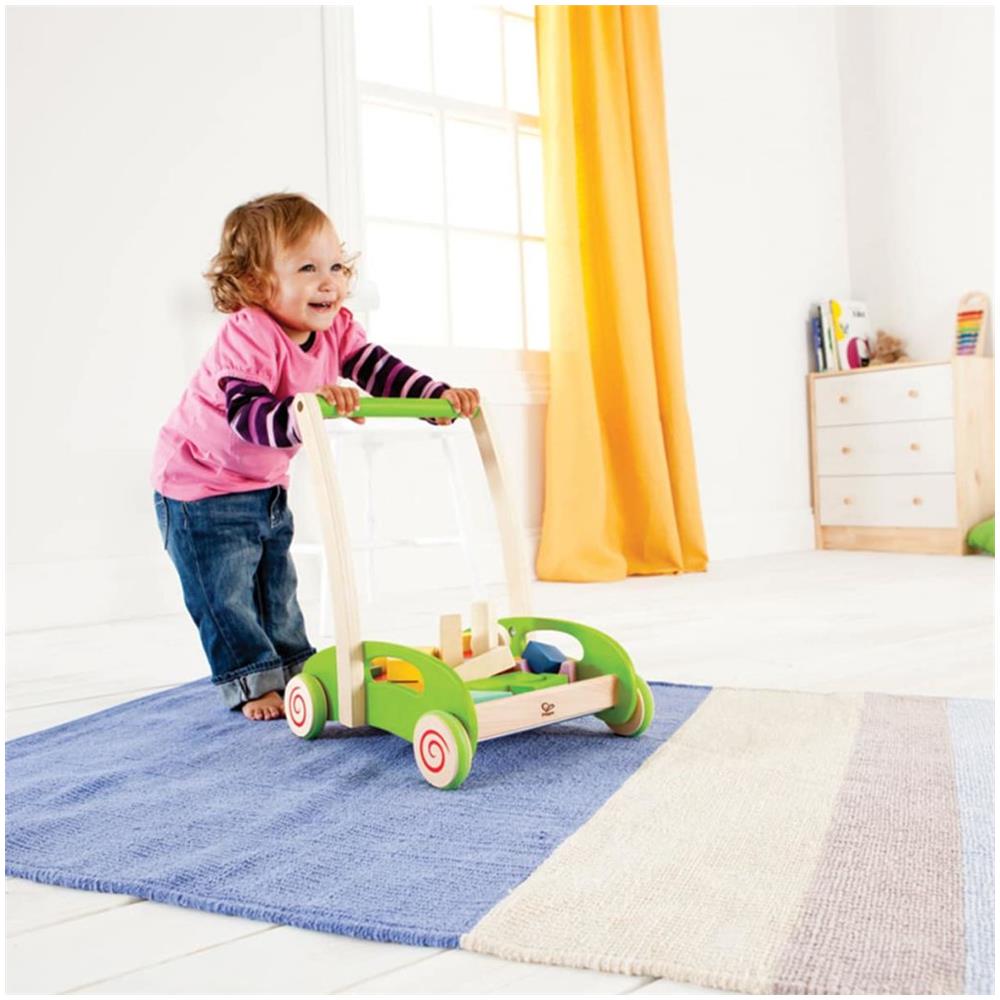 Block & Roll E0371 Giocattolo A Spinta Cavalcabile Con Cubi - Foto 2