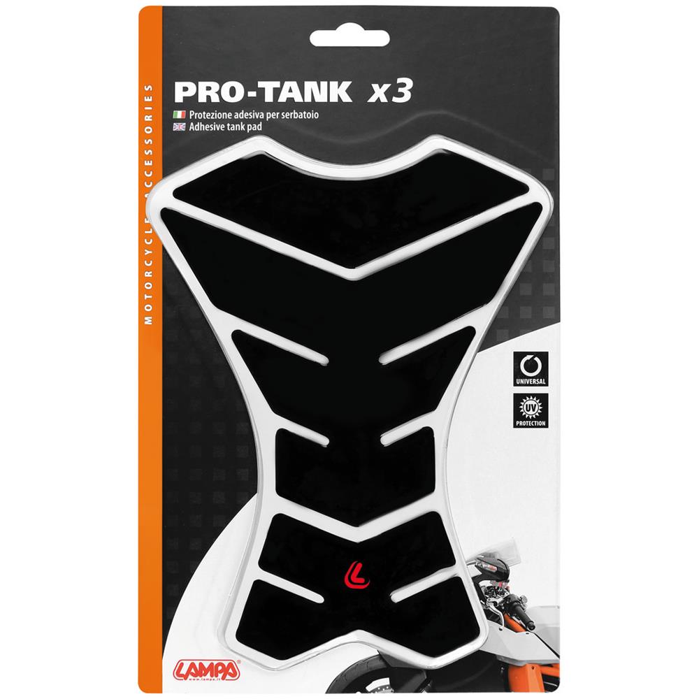 90513 Pro-tank X3 Protezione Adesiva Per Serbatoio Nero - Foto 2
