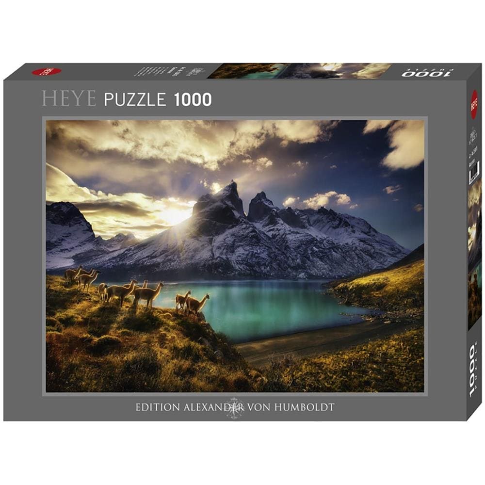 HEY29815 Puzzle da 1000 Pezzi - Edition Humboldt: Guanacos - Foto 1