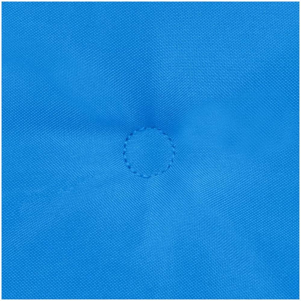 Cuscini per Sedie da Giardino 4 pz Blu 100x50x4 cm - Foto 2