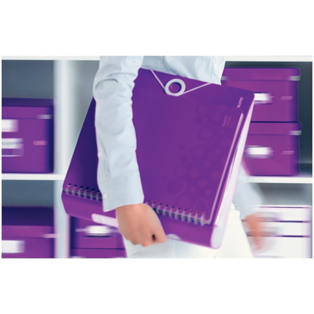 Leitz 11060062 - Metallisch - Violett - 31,8 Cm - 31,2 Cm - 8,2 Cm (1106-00-62)  - Foto 3