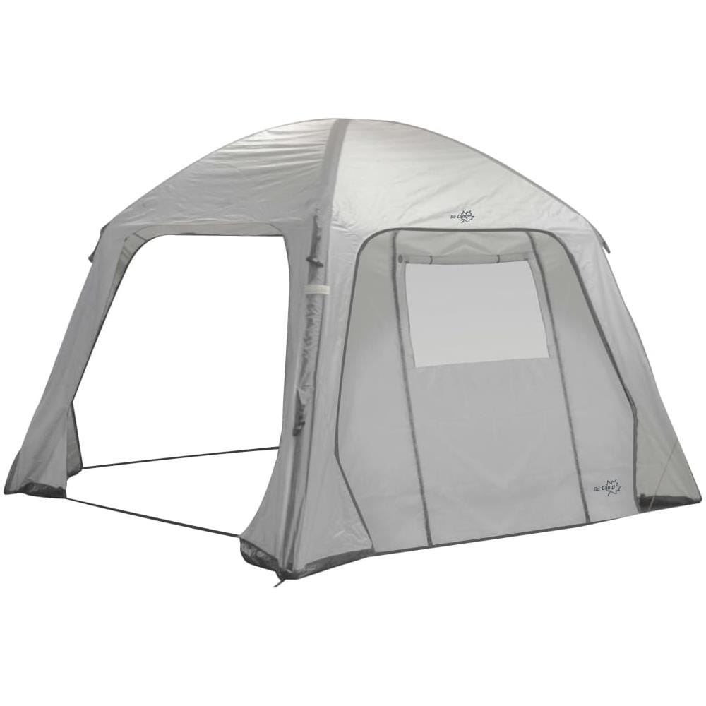 Parete Laterale Tenda con Porta e Finestra Air Gazebo Grigio - Foto 3