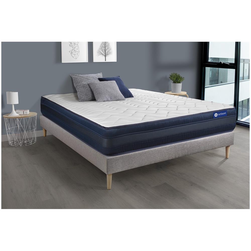 Kit Rete E Materasso Actiflex Tech 120x210cm - Spessore : 24cm - Molle Insacchettate E Memory Foam- Molto Rigido - Foto 1