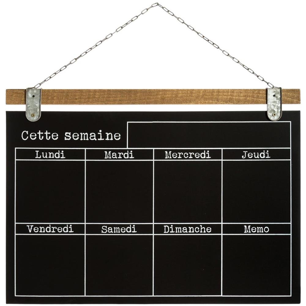 Lavagna Da Appendere Con Calendario, 69 X 50 Cm - Foto 1