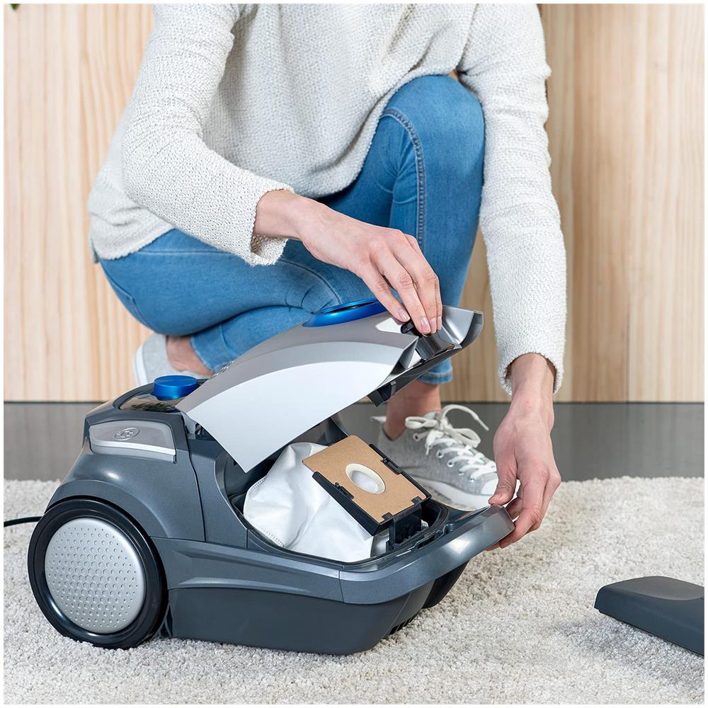 BXVMB700E Aspirapolvere a Traino con Sacco Potenza 800 Watt Colore Grigio - Foto 4