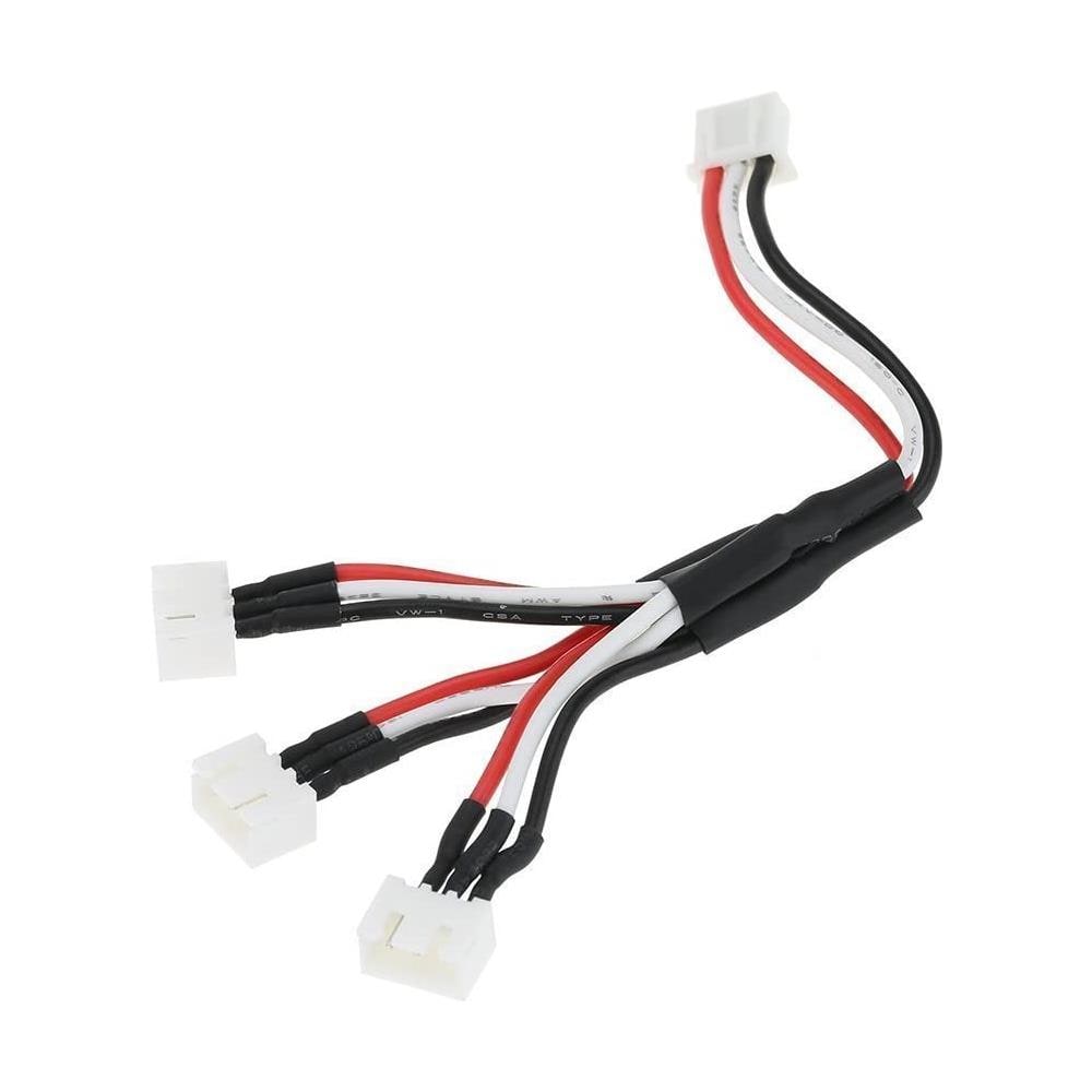 Cavo 3 In 1 Carica Batterie Da 7.4v 2s Per Rc Droni Quadricotteri Jjrc H16 X6 Wltoys V262 V666 A959 A979 V912 V913 K120 Syma X8c X8w X8g - Foto 1