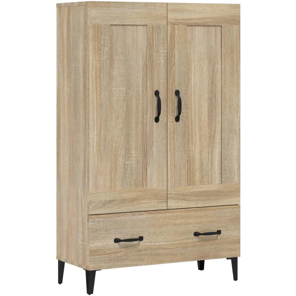 Credenza Rovere Sonoma 70x31x115 Cm In Legno Multistrato - Foto 2