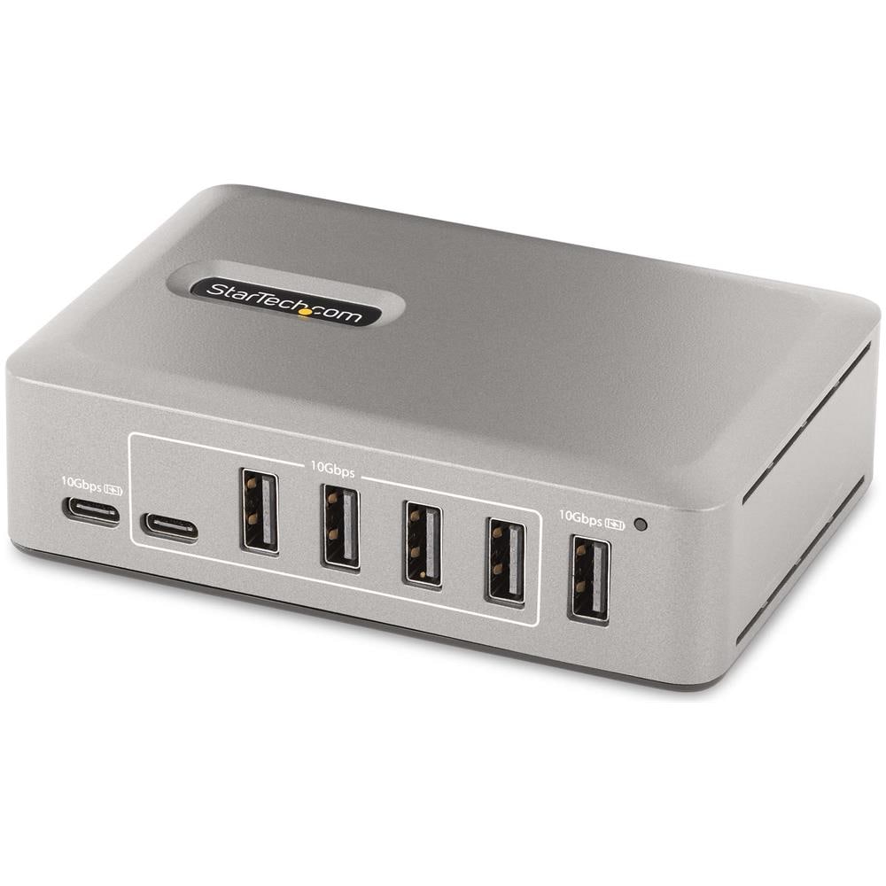 Hub USB-C 3.0 a 10 Porte - 8x USB-A + 2x USB-C - Autoalimentato con Alimentatore da 65W - Hub USB 3.1 10Gbps - Multipresa USB Type-C per Desktop /Laptop con Cavo di Bloccaggio Certificato USB-IF da 1m - Foto 1
