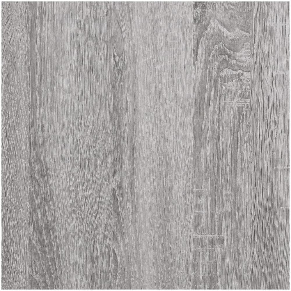 Mobile Porta Dischi Grigio Sonoma 84,5x38x89 Legno Multistrato - Foto 7