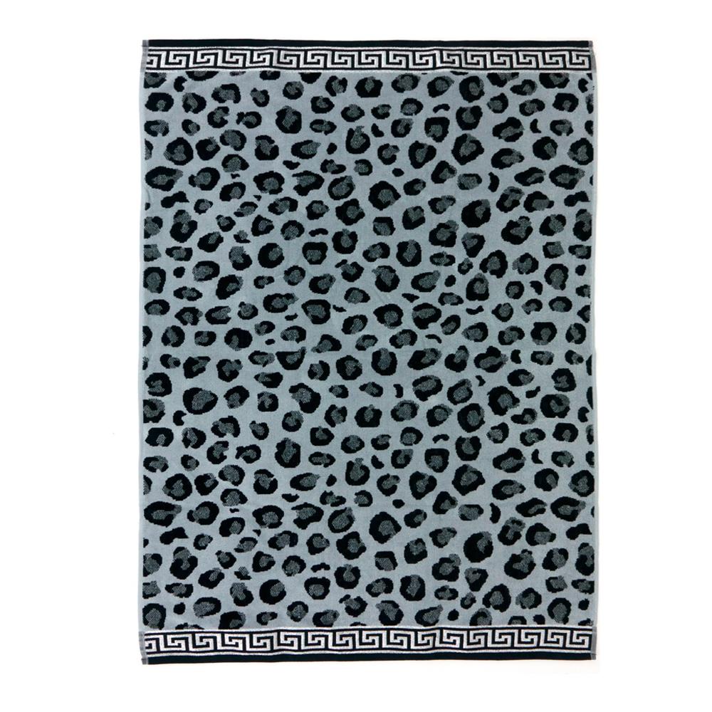 Telo Mare Jumbo Grande Jacquard Spugna Asciugamano Spiaggia Telo Mare Cleopatra Grigio - Foto 1