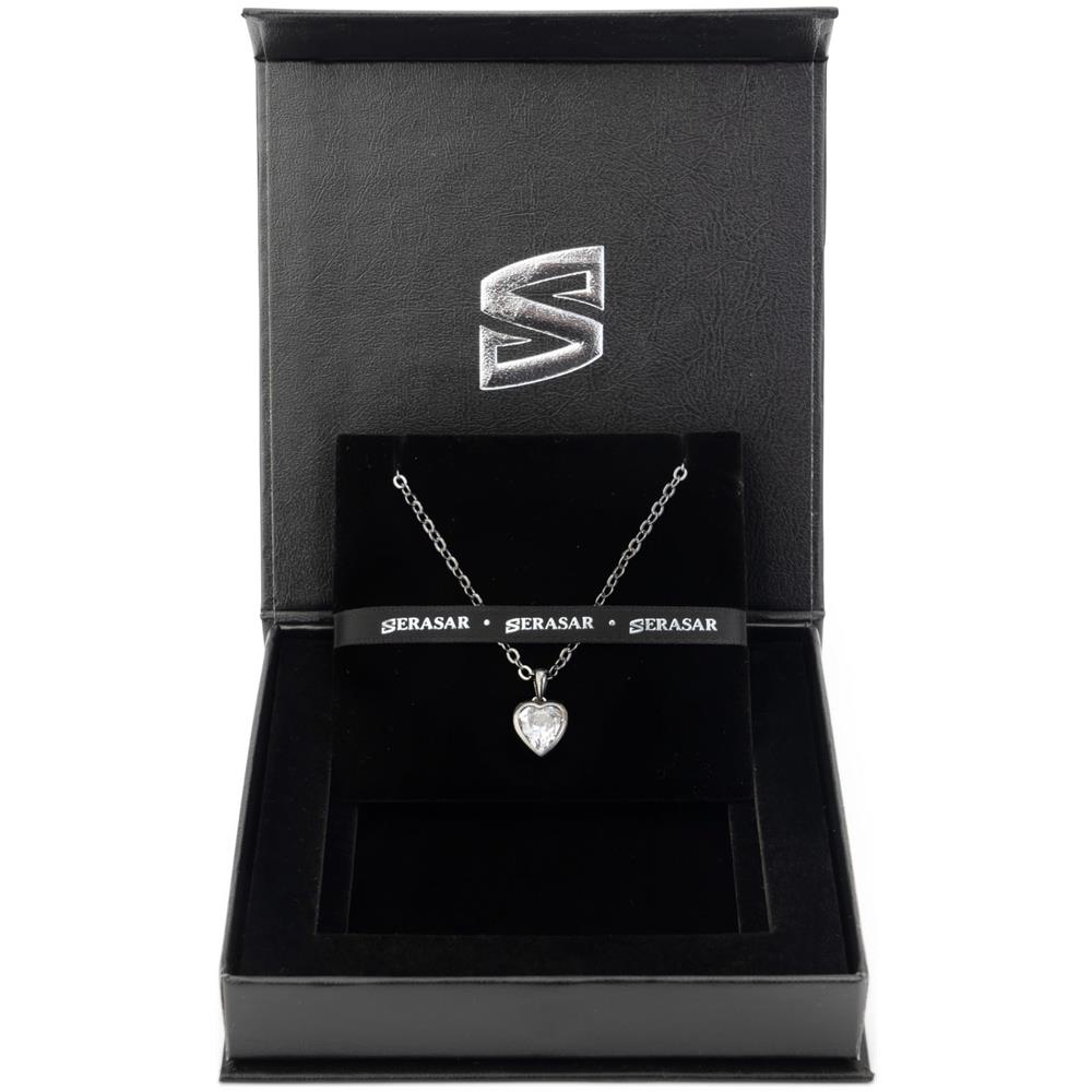 Collana in Argento Sterling, ""Love"", Nero - Foto 2