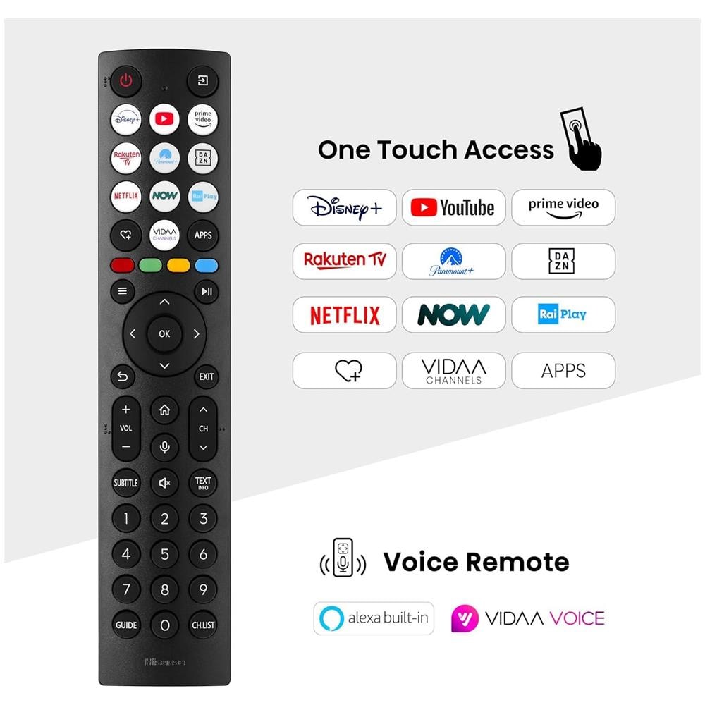 TV QLED Ultra HD 4K 65" 65E77NQ Smart TV Vidaa U 2024 - Foto 7