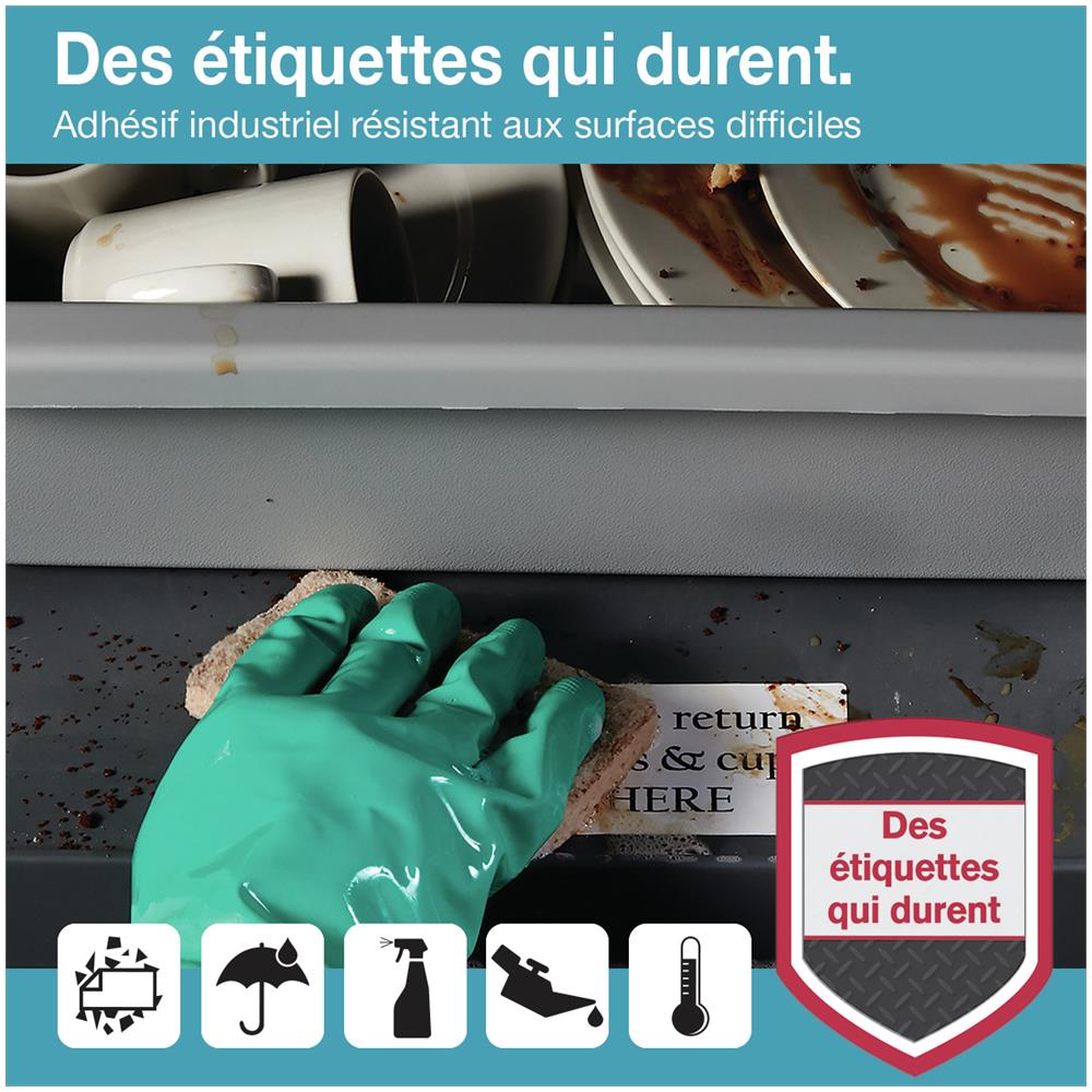 LW-Etichette in plastica 104 x 159 mm 1x 200 pz. - Foto 1