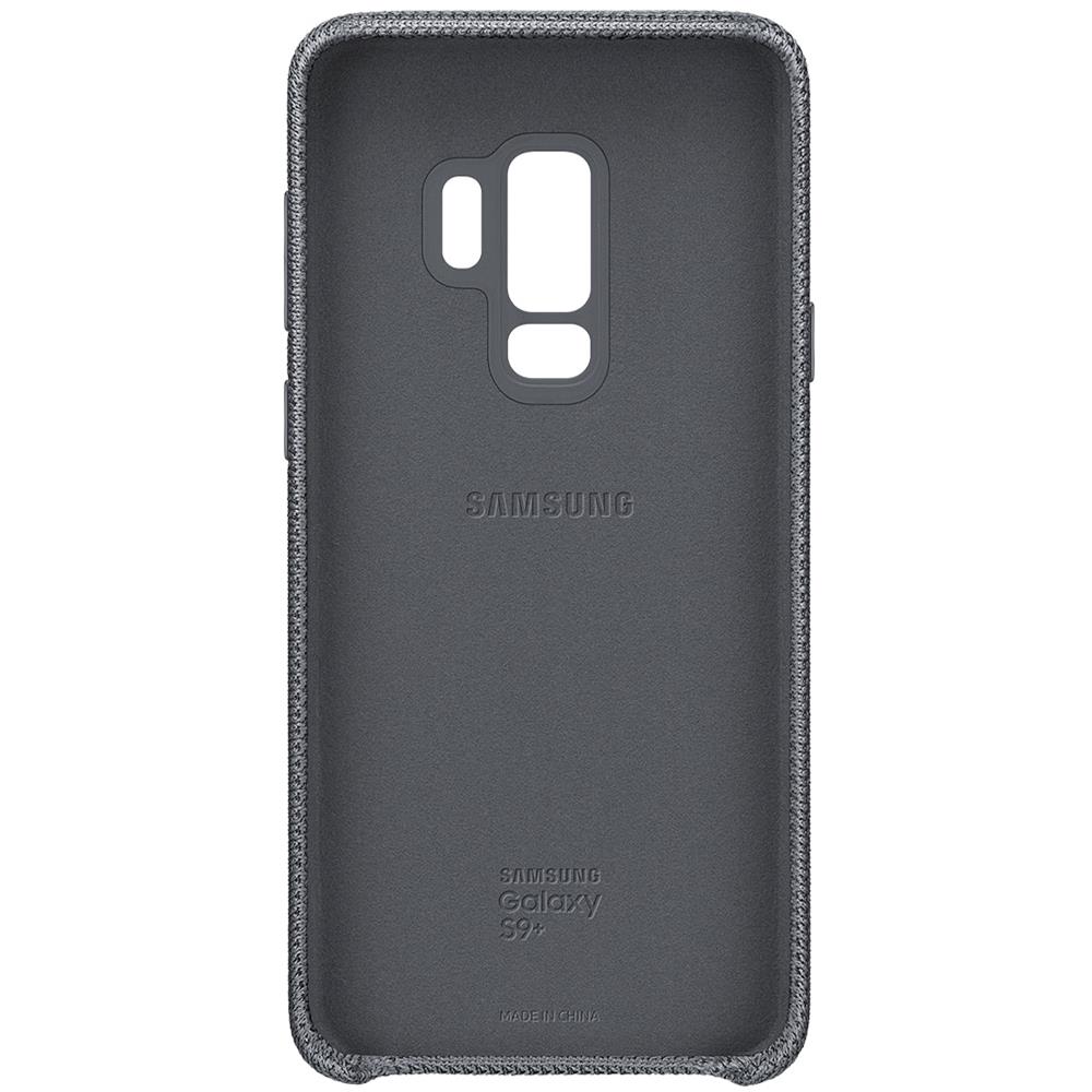 Cover in Tessuto Hyperknit per Galaxy S9+ colore Grigio - Foto 2