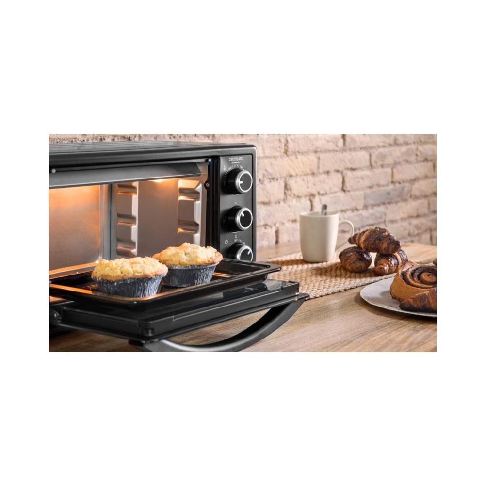 Cecotec - Bake \u0026 Toast 550 Fornetto Elettrico Multifunzione da Tavolo  Capacità 23 L Potenza 1500 W Colore Nero - ePRICE