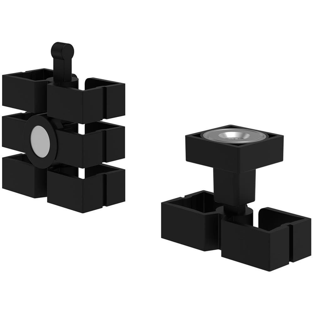 Addit Vertebra Passacavi Sit-stand - Set Magnetico 383 Colore Nero - Foto 1
