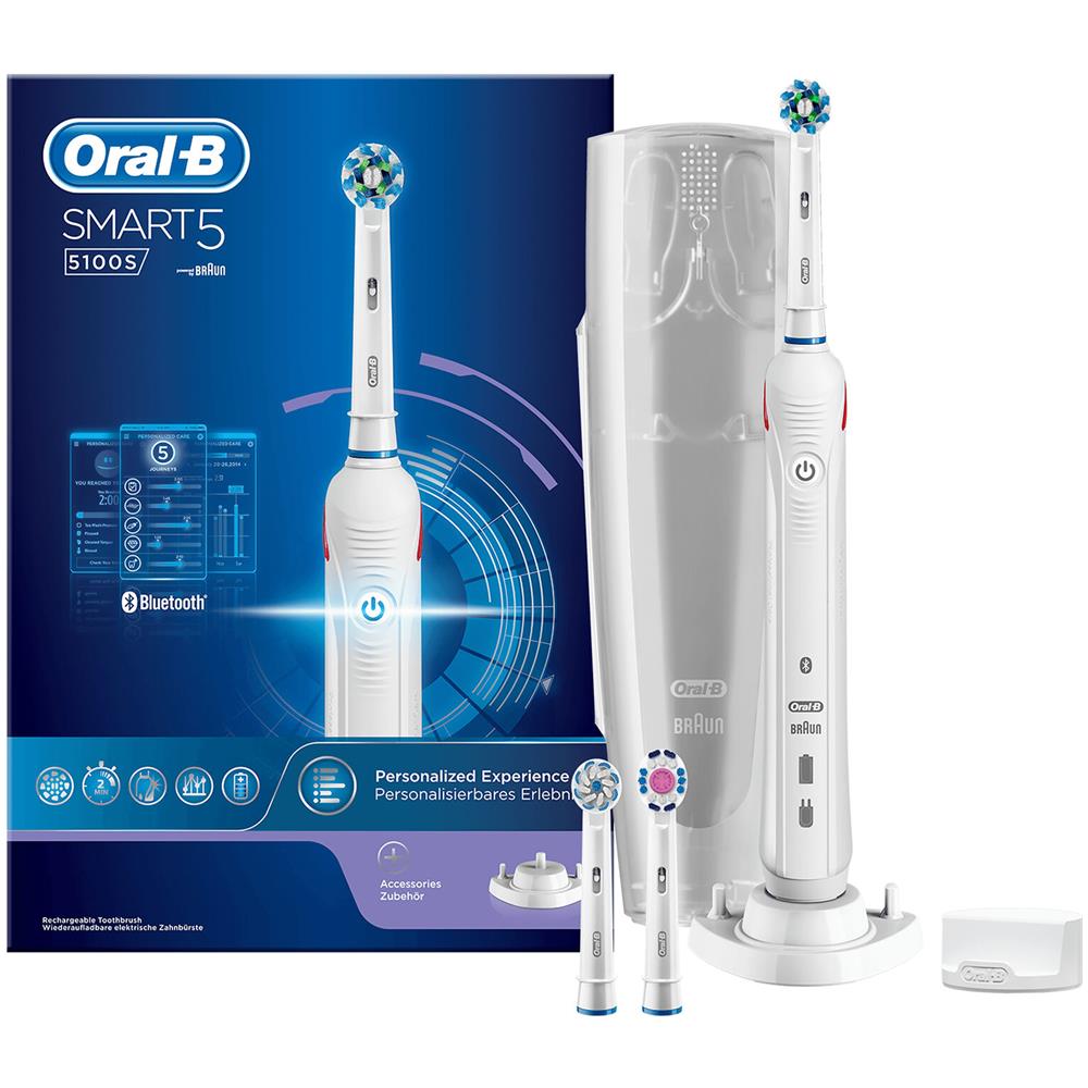 Spazzolino Elettrico Ricaricabile Smart 5100S White - Foto 2