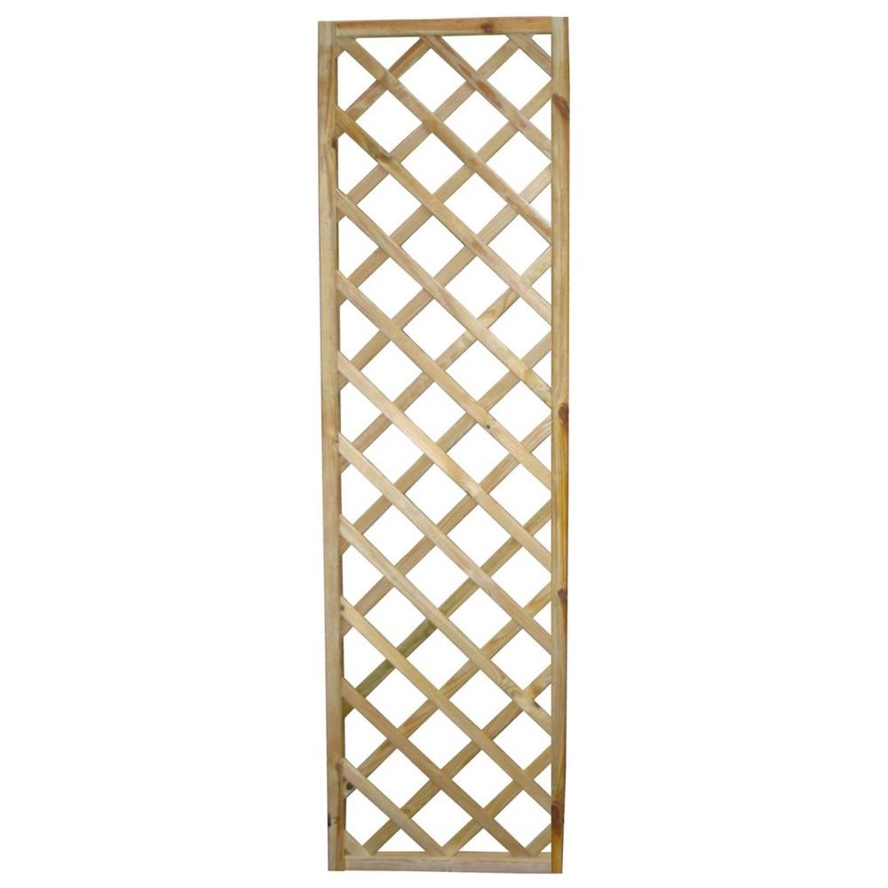 Griglia Da Giardino In Legno Di Pino Impregnato In Autoclave 40 X 180 Cm - Foto 2