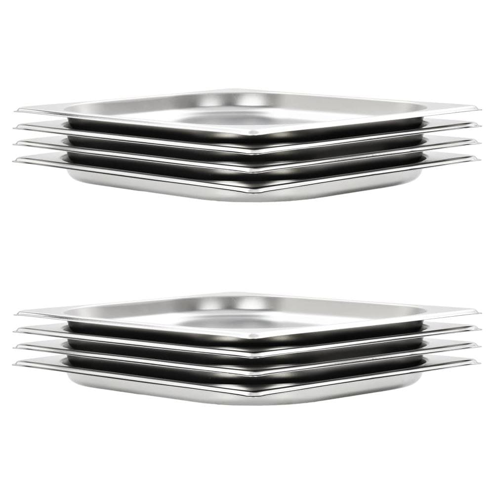 Contenitori Per Alimenti 8 Pz Gn 1/2 20 Mm In Acciaio Inox - Foto 1