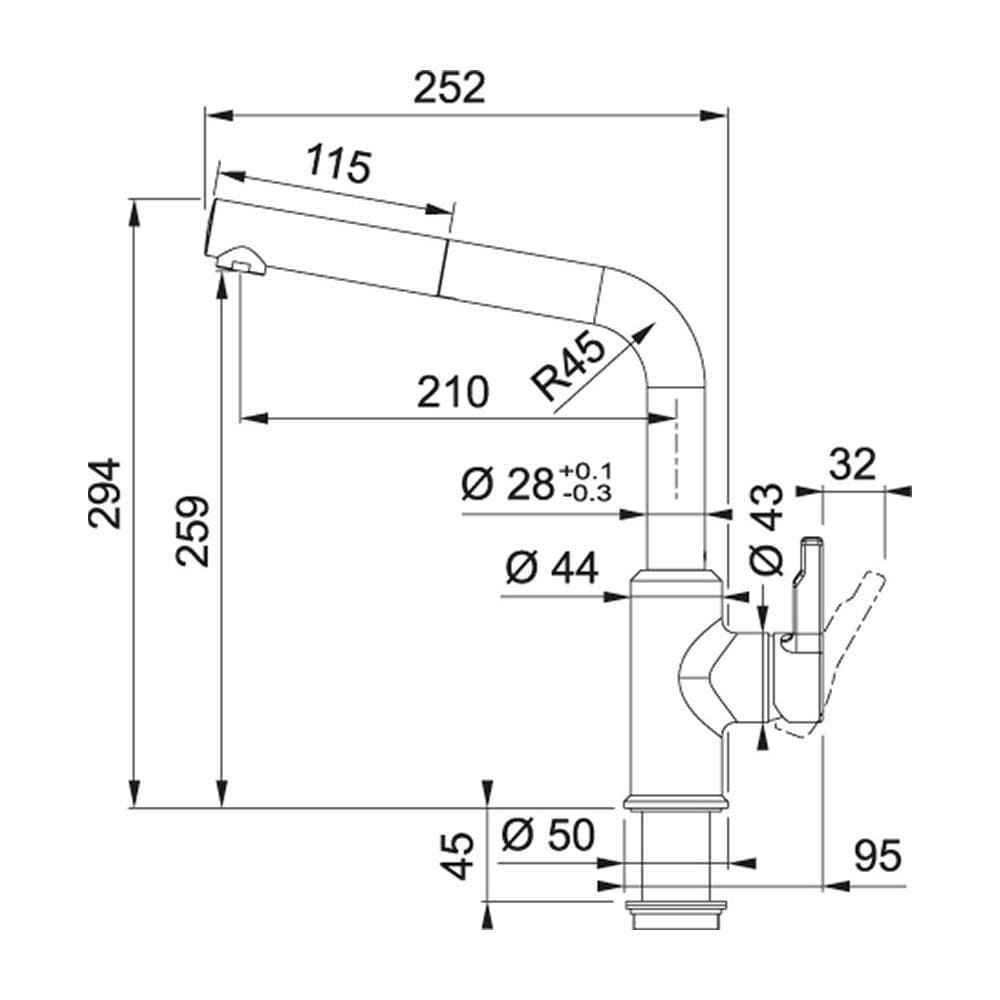 Miscelatore Cucina Urban Doccia con Doccetta Colore Bianco - Foto 2