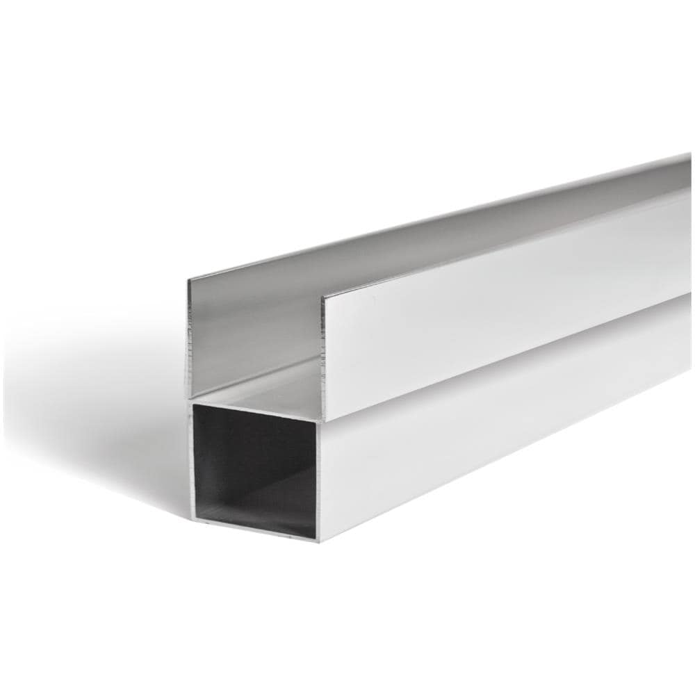 Profilo Di Compensazione Per Box Doccia Porta Sistema Di Estensione Alluminio Cromato *** Tipo Di Accessorio : Per Porta Slide - Foto 1