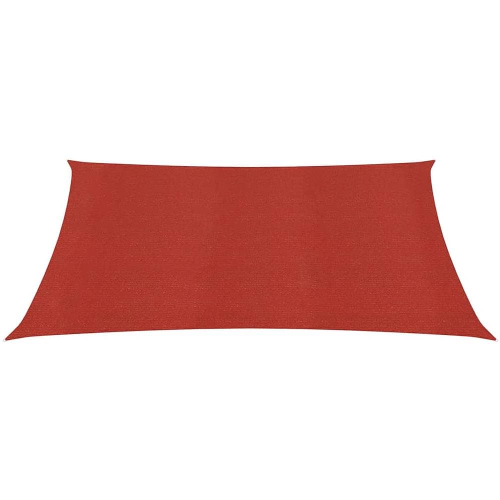 Vela Parasole 160 g / m² Rossa 2x2 m in HDPE - Foto 3