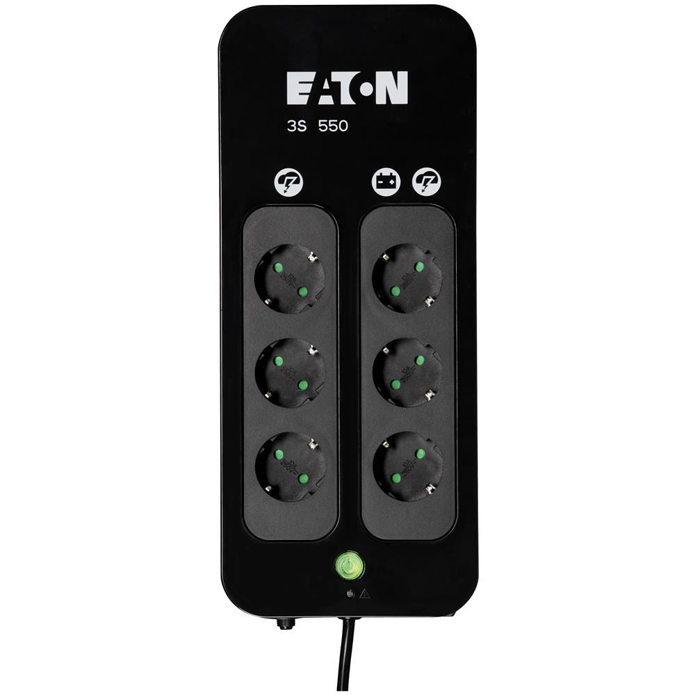 Gruppo di Continuità UPS 3S 550 VA / 330 W 6 Prese DIN / 1 x USB - Foto 1