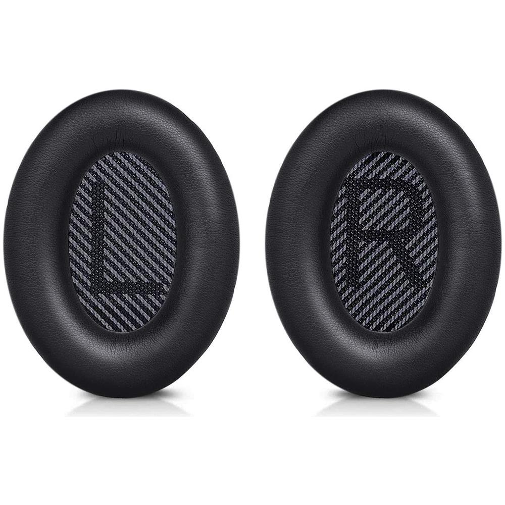 Cuscinetti Auricolari Per Bose Qc35 I/ii, Qc25, Qc15, Qc 2 Ae 2, Ae 2i, Ae 2w, Soundtrue, Soundlink Black - Foto 1