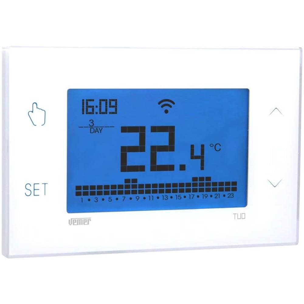 Cronotermostato Touch Color Bianco Tuo Wi-fi Lite - Vemer Ve785700 - Foto 1