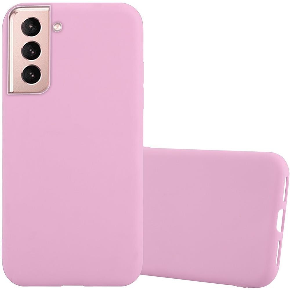 Custodia Compatibile Con Samsung Galaxy S21 In Candy Rosa - Coperchio Protettivo In Silicone Tpu Flessibile - Foto 1