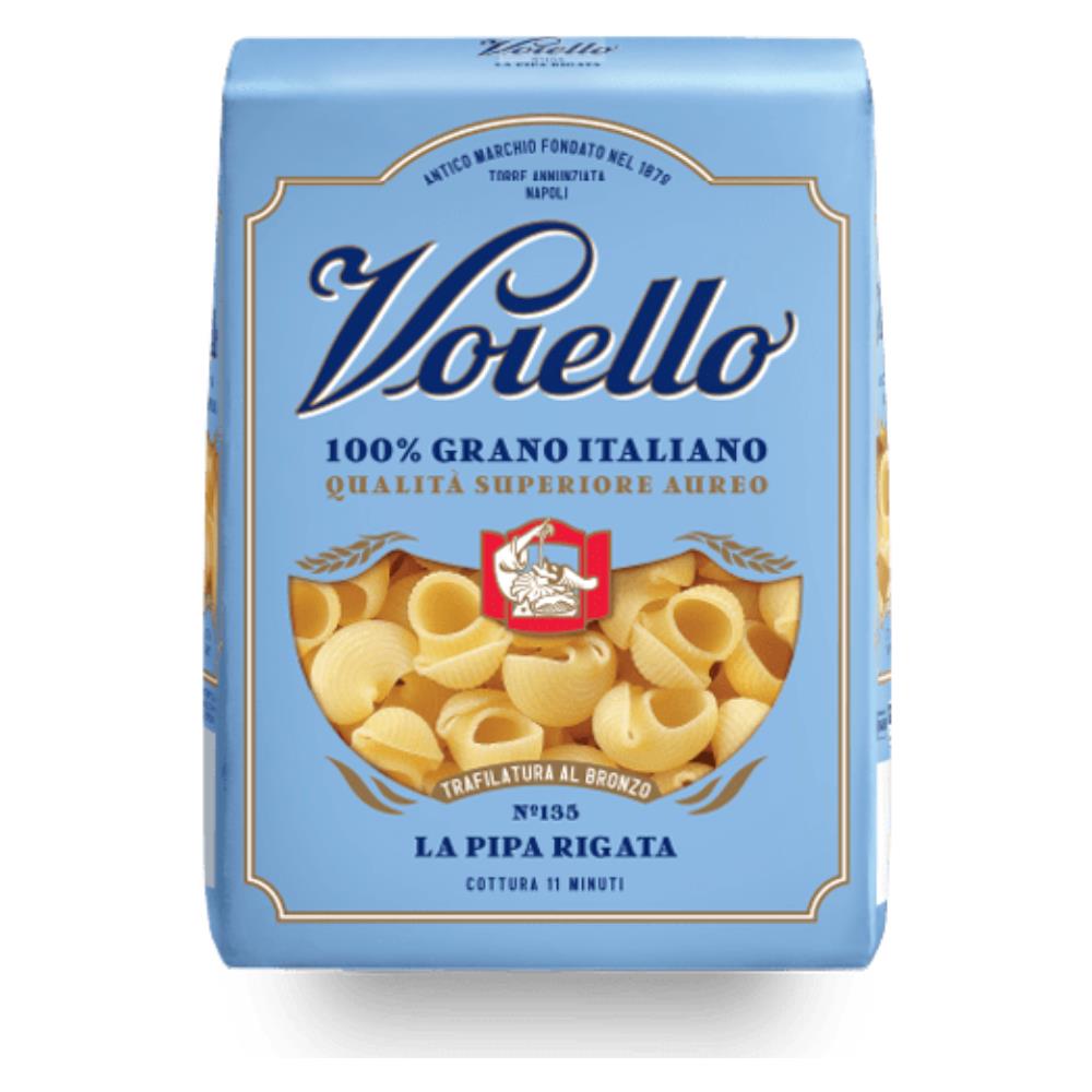 La Pipa Rigata N. 135 Pasta Trafilata Al Bronzo Confezione Da 500 Grammi - Foto 1