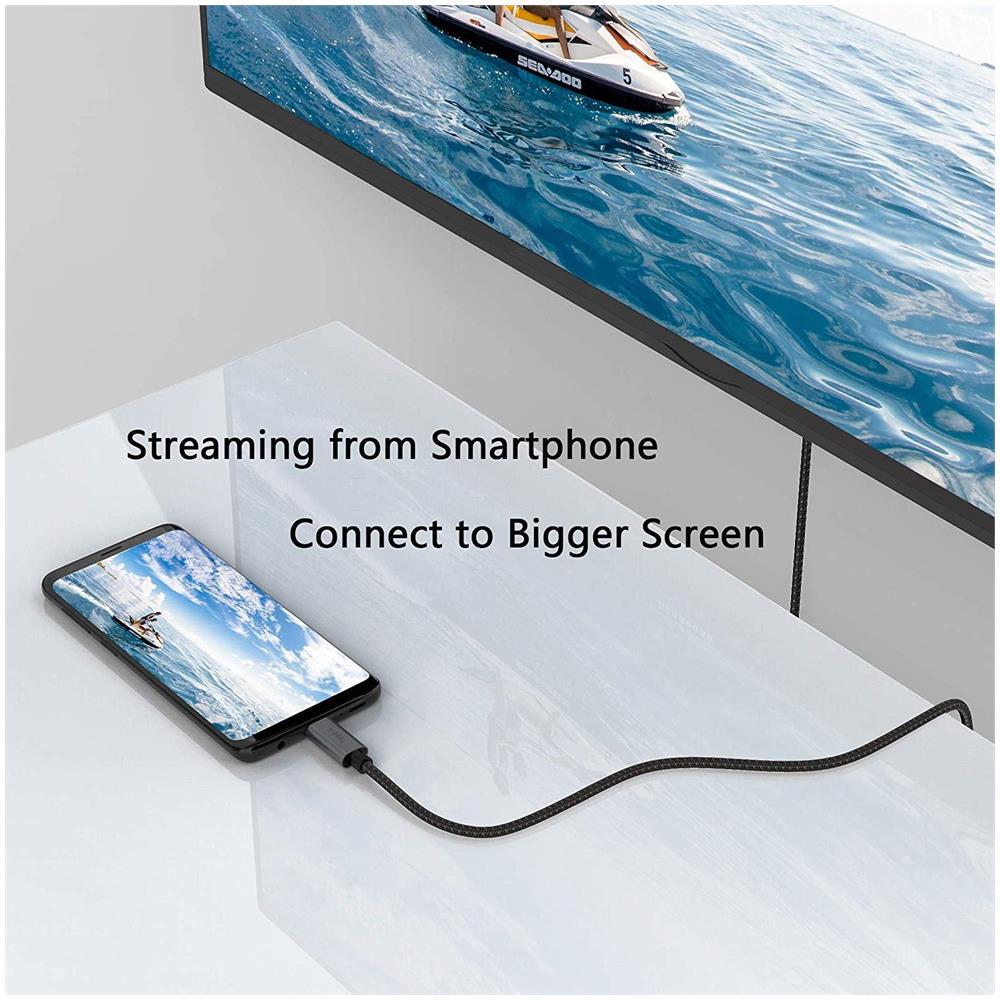 Cavo Da Usb-c A Hdmi 4k - 2 Metri - Foto 2
