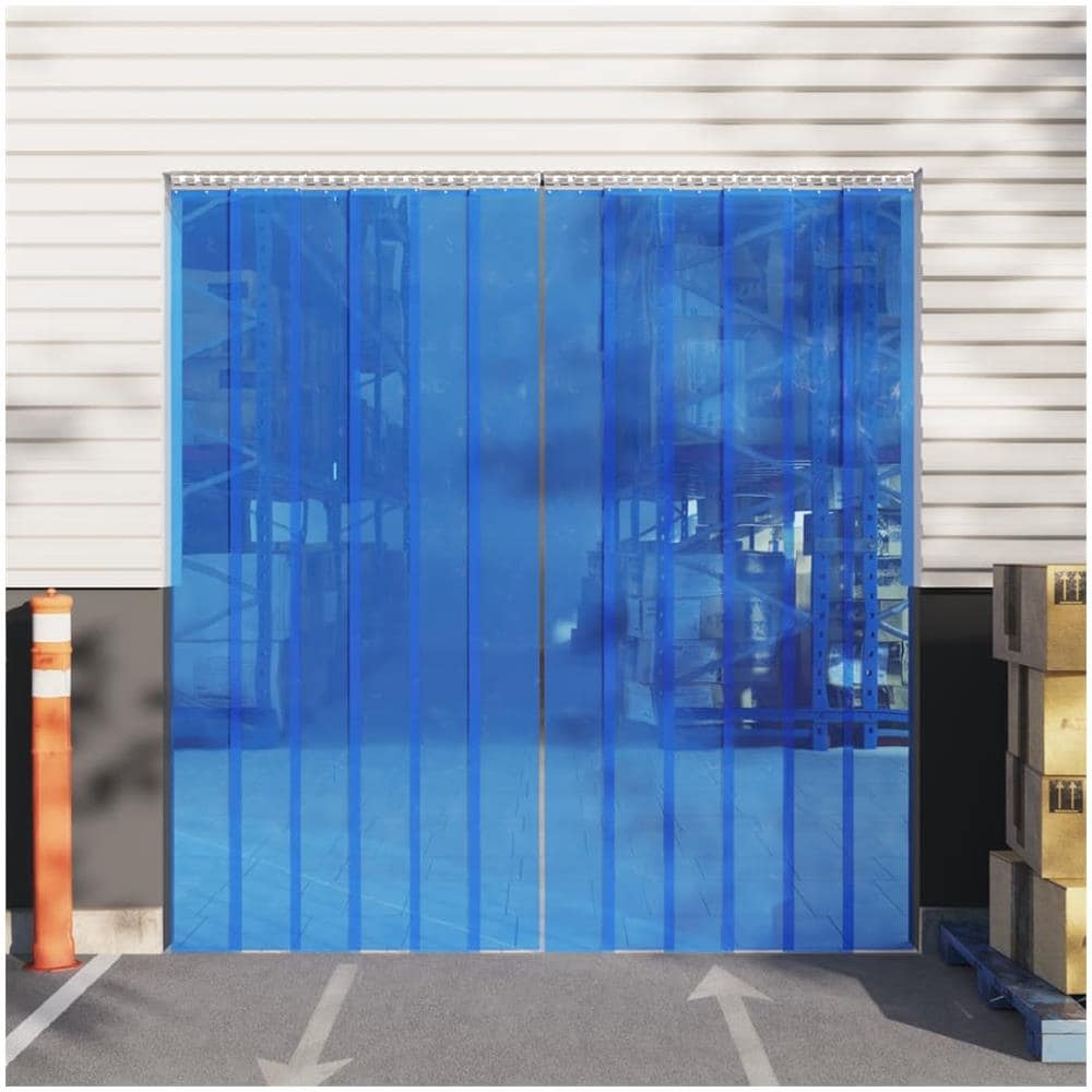 Tenda Per Porte Blu 300 Mm X 2,6 Mm 25 M In Pvc - Foto 1