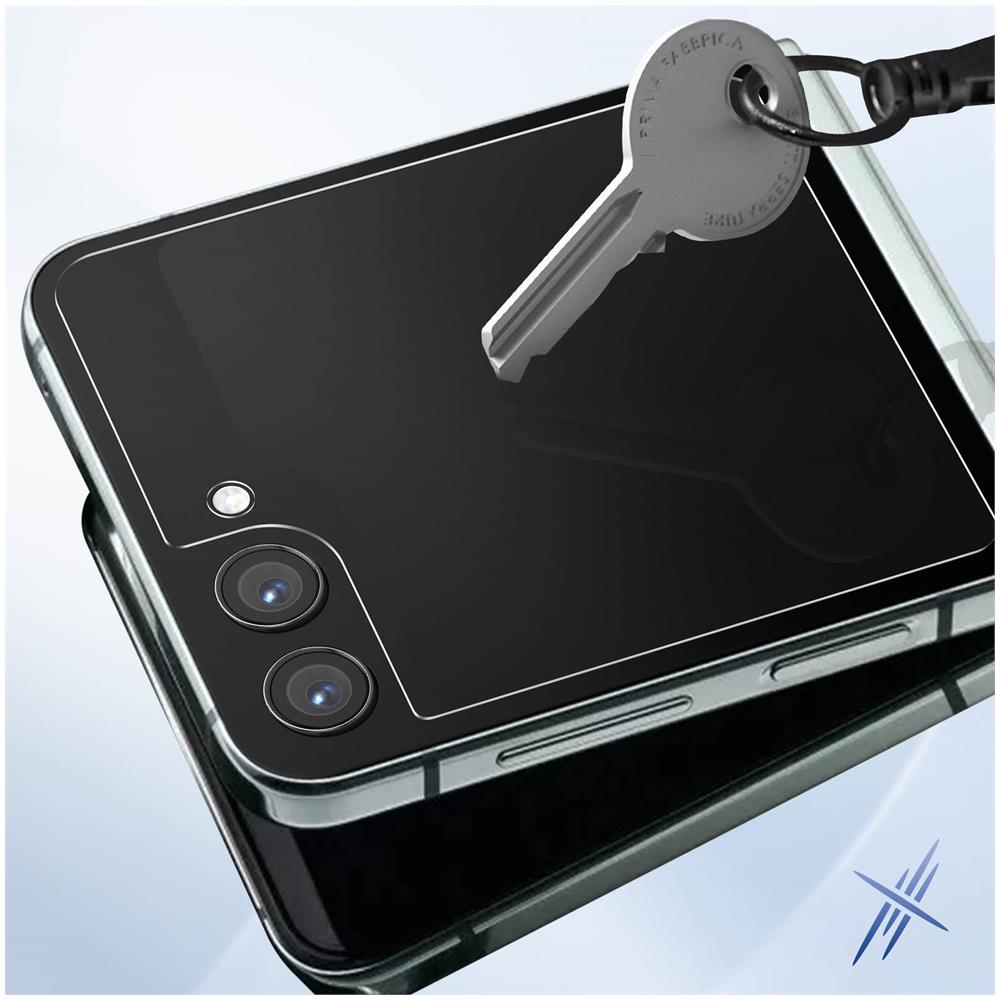 Pack 2 Film Originali Per Schermo Esterno Z Flip5 Trasparenti - Foto 2