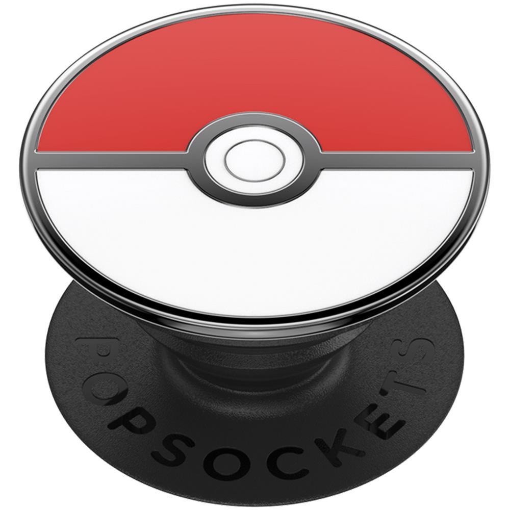 Popgrip Poké Ball Impugnatura Supporto Fissaggio Adesivo, Bianco - Foto 1
