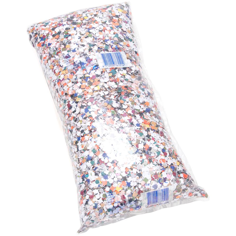 Confezione Da 1 Kg Di Coriandoli Multicolori Taglia Unica - Foto 2