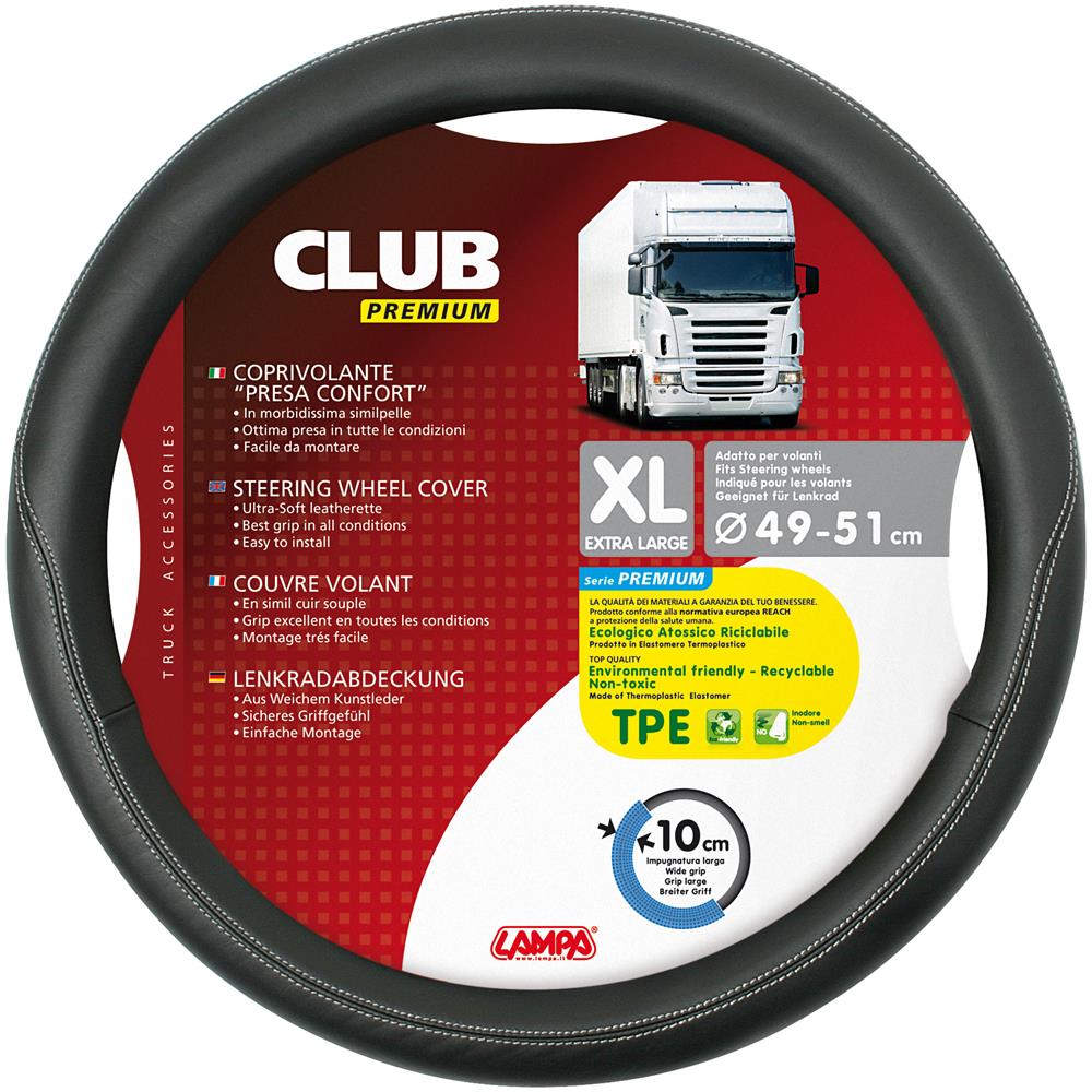 Coprivolante Club Premium Nero+nero Xl 49-51 C - Foto 4