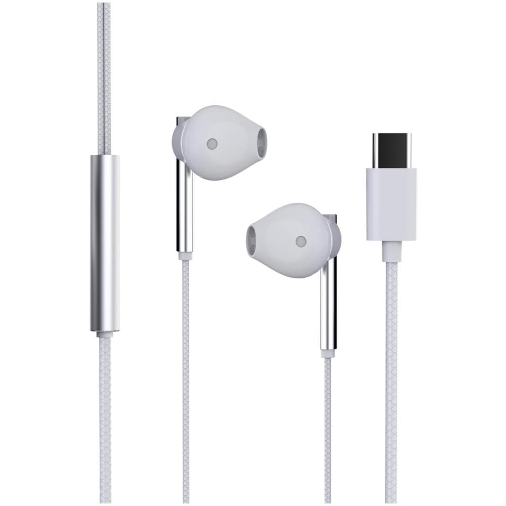HMP 700 C Auricolare Stereo con Microfono + Tasto Volume - Bianco - Foto 3