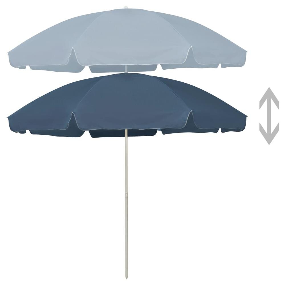 Ombrellone da Spiaggia Blu 300 cm - Foto 3