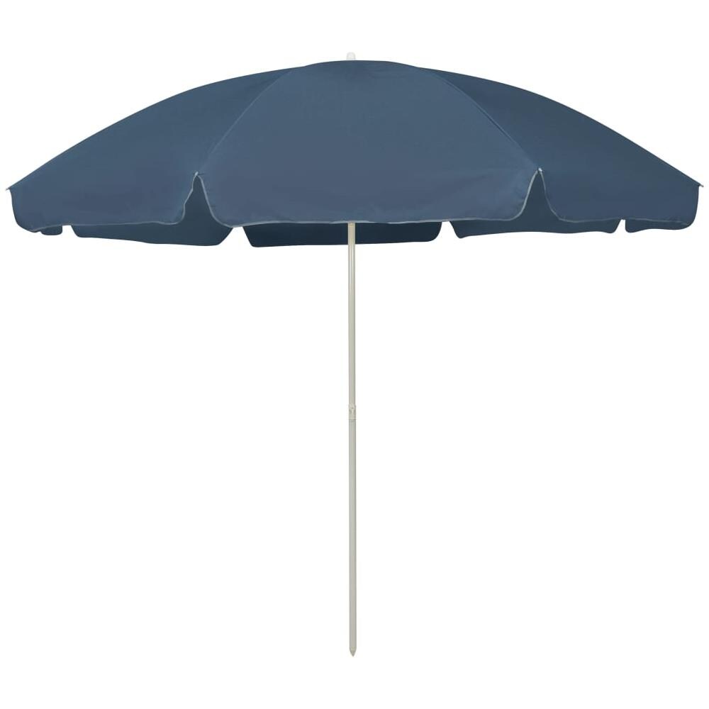 Ombrellone da Spiaggia Blu 300 cm - Foto 1