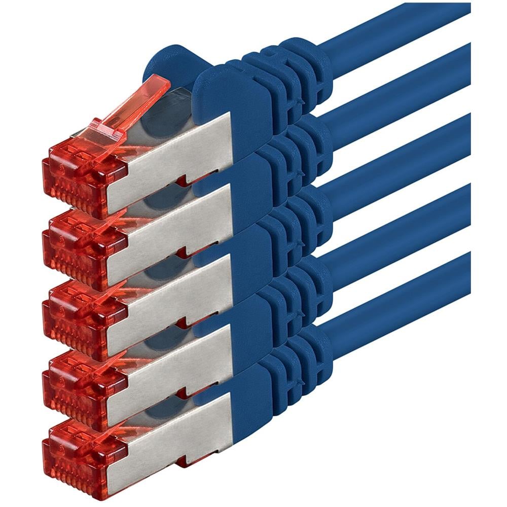 10.0m 2x RJ-45 Cat6 S / FTP (S-STP) M / M, 10m, Cat6, S / FTP (S-STP) - Foto 1