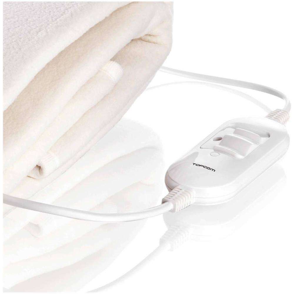 Coprimaterasso Termico Elettrico Bw-4753 150x80 Cm 60 W Bianco - Foto 2