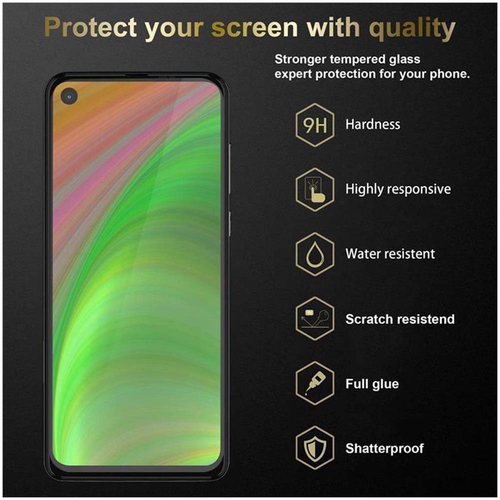 3x Pellicola Di Armatura Compatibile Con Motorola One Action In Elevata Trasparenza - 3x Vetro Temperato (tempered) Di Protezione Del Display In Durezza 9h Con 3d Touch - Foto 2