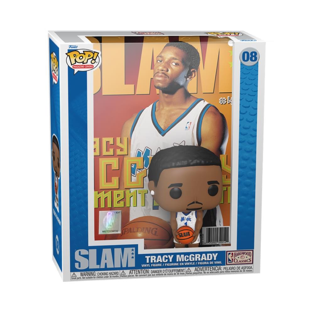 Nba Cover Pop! Basketball Vinyl Figure Tracy Mcgrady (slam Magazin) 9 Cm - Foto 1