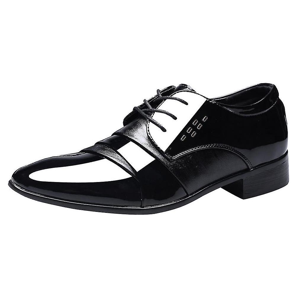 Scarpe Uomo Eleganti In Pelle - Oxford Classiche Per Cerimonia E Lavoro - Foto 3