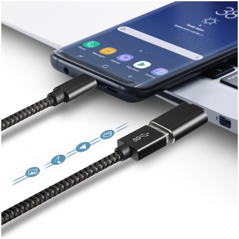 Adattatore Da Usb-c A Usb 3.1 Black - Foto 2
