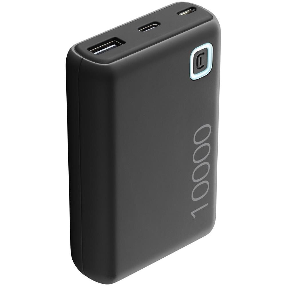 Power Bank Essence 10000 Caricabatterie Portatile da 10000mAh con 2 Porte USB - Nero - Foto 2