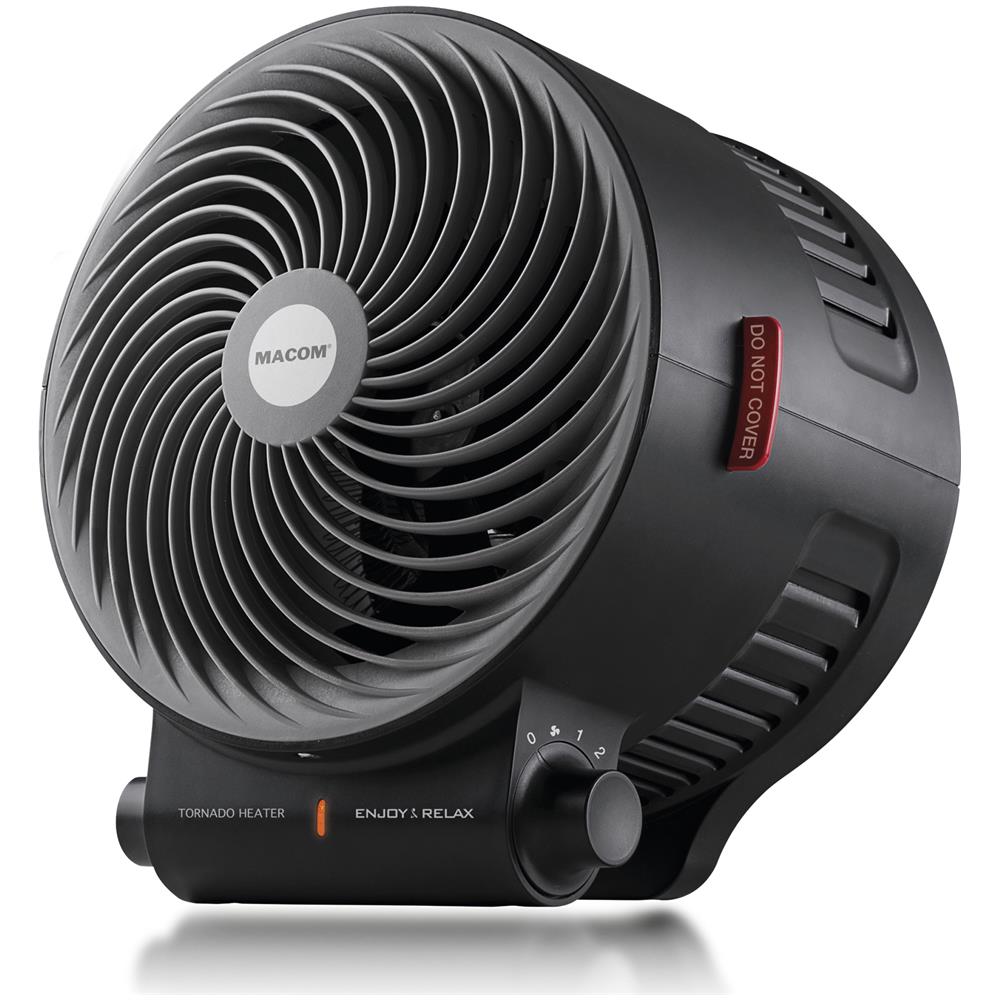 Enjoy & Relax Tornado Interno Nero 2000 W Riscaldatore ambiente elettrico con ventilatore - Foto 1